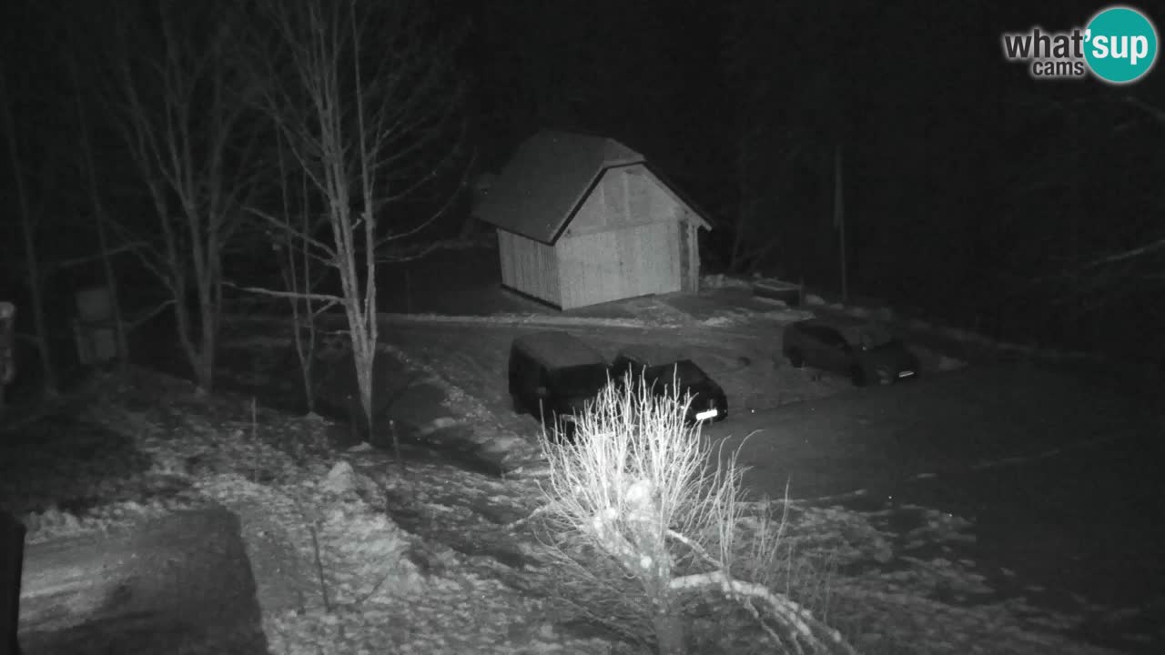 Webcam Lukanja – Pohorje houses a Water village