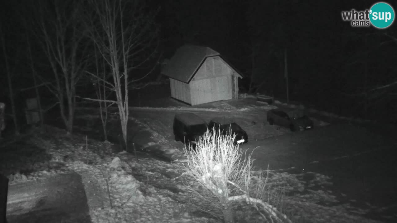 Webcam Lukanja – Pohorje houses a Water village