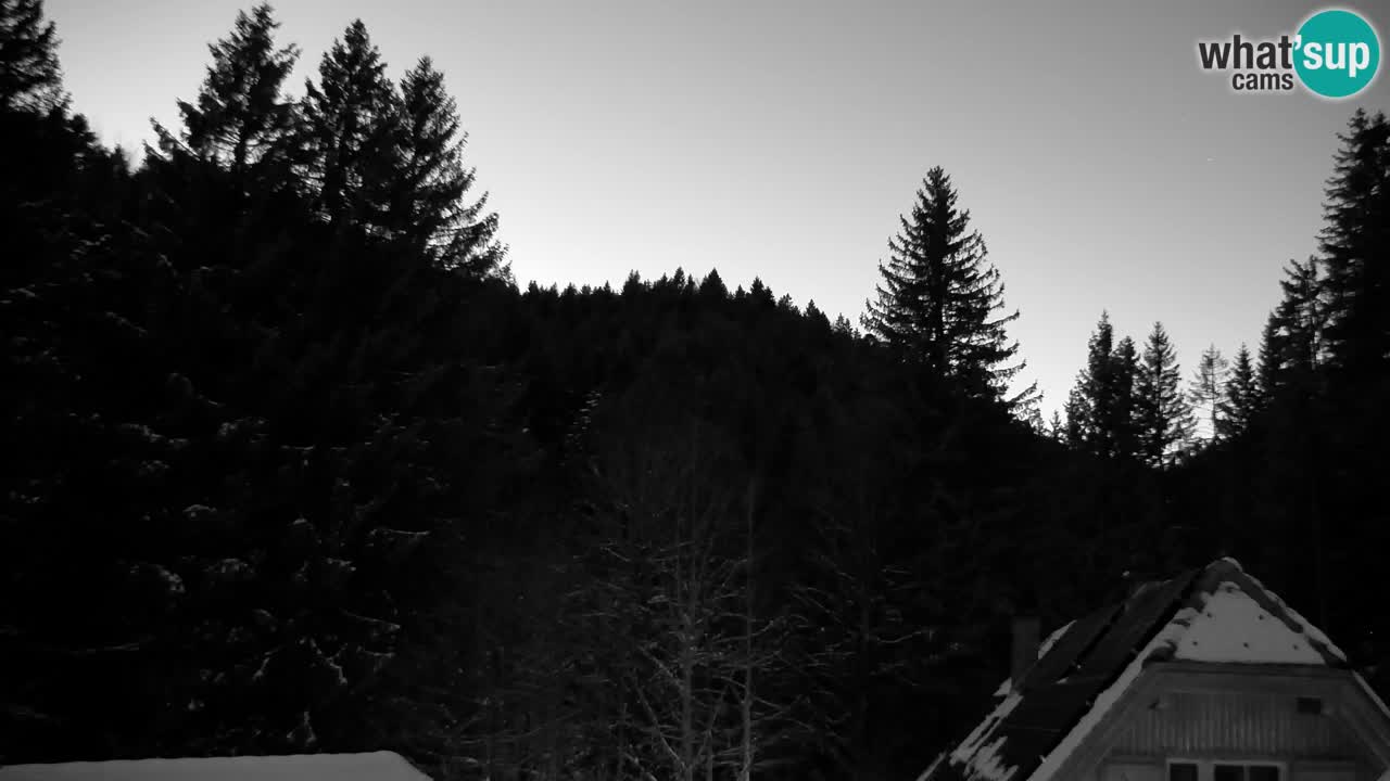 Webcam Lukanja – Pohorje houses a Water village