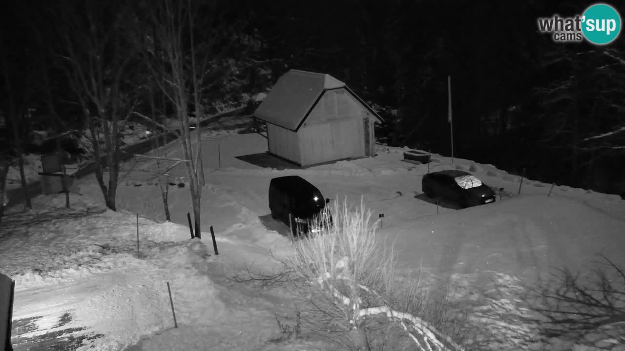 Webcam Lukanja – Pohorje houses a Water village