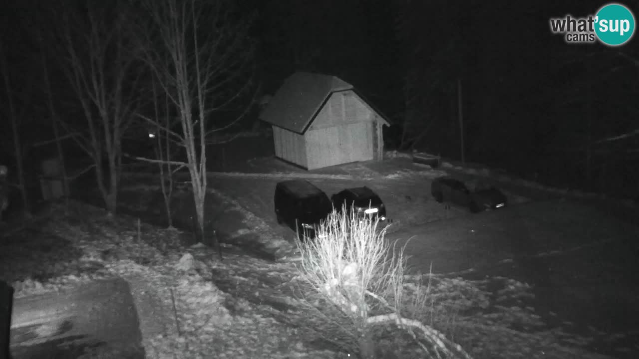 Webcam Lukanja – Pohorje houses a Water village