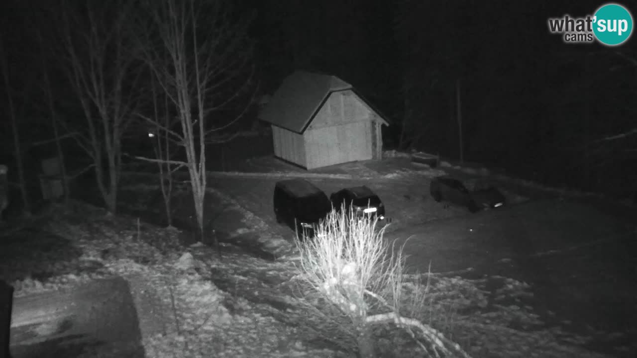 Spletna kamera Lukanja – Water Village | Pohorje Houses