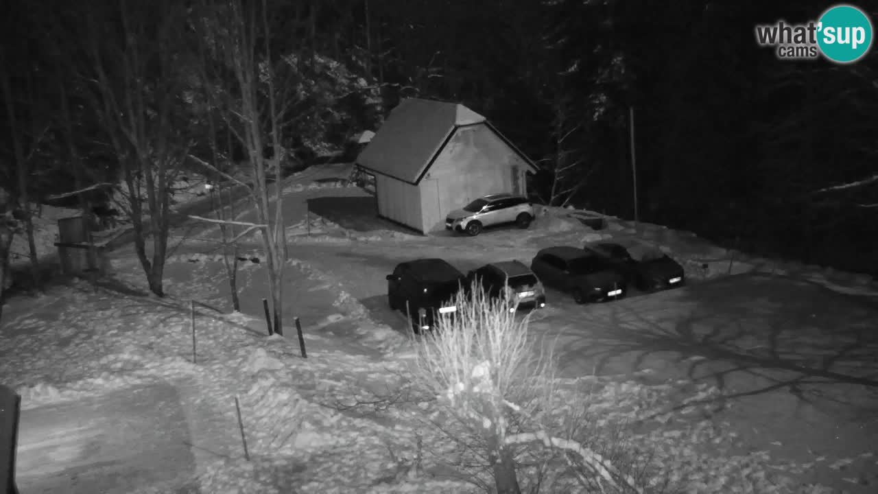 Webcam Lukanja – Pohorje houses a Water village