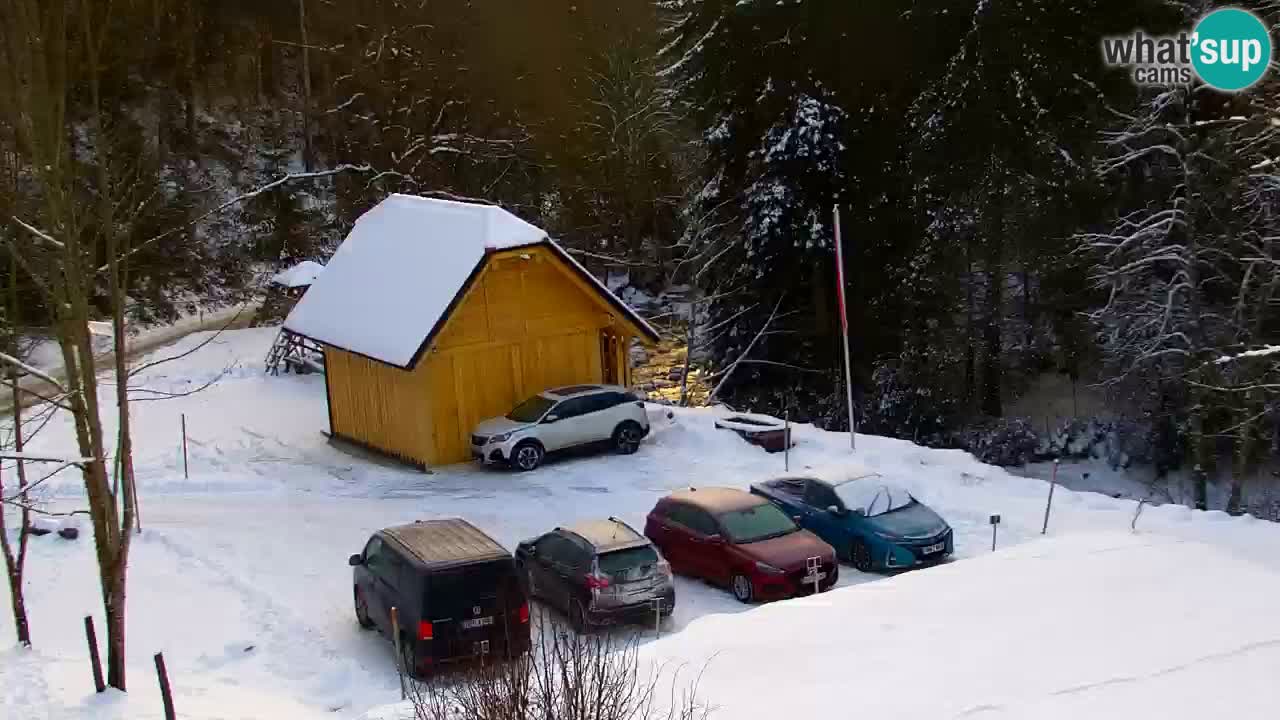 Spletna kamera Lukanja – Water Village | Pohorje Houses