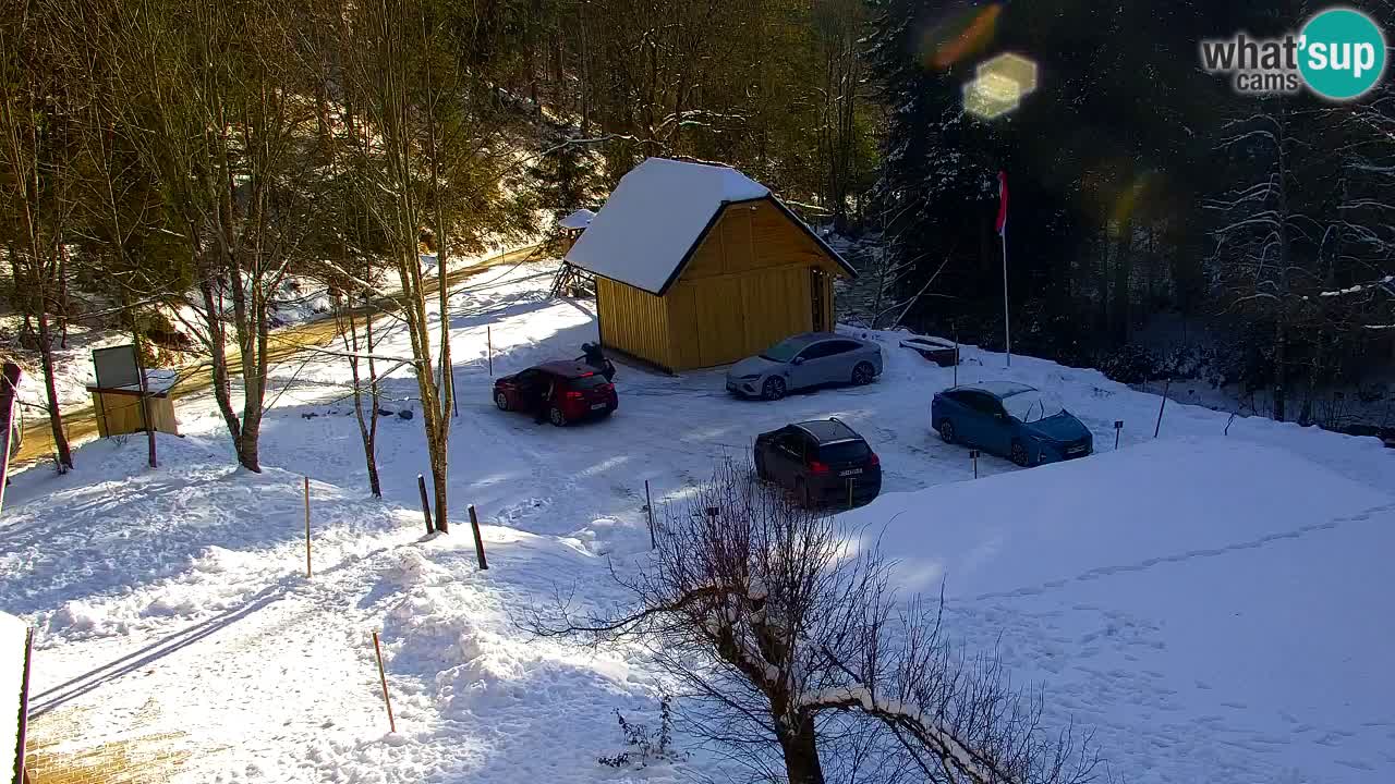 Webcam Lukanja – Pohorje houses a Water village