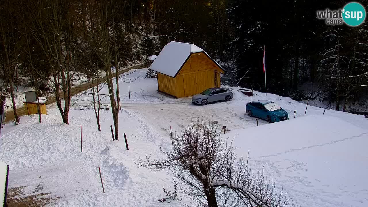 Webcam Lukanja – Pohorje houses a Water village
