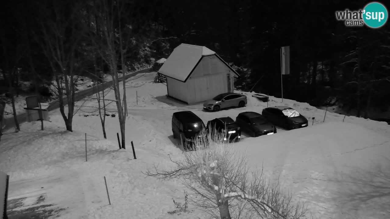 Webcam Lukanja – Pohorje houses a Water village