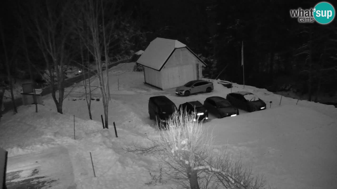 Webcam Lukanja – Pohorje houses a Water village
