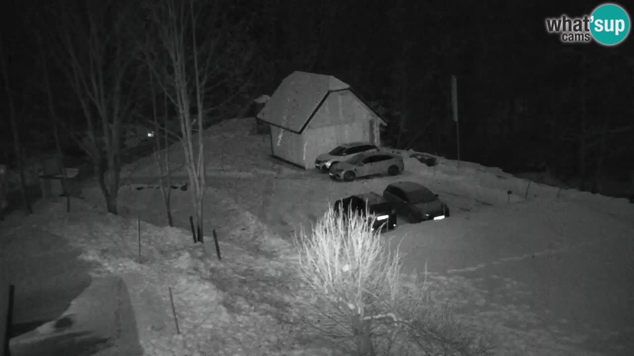 Webcam Lukanja – Pohorje houses a Water village