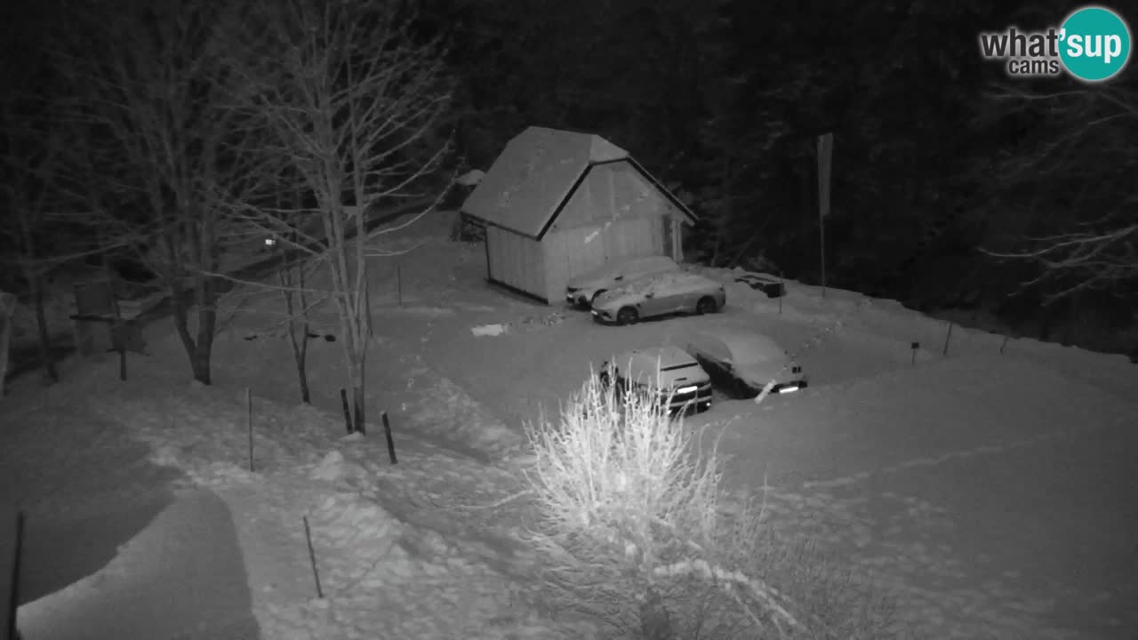 Webcam Lukanja – Pohorje houses a Water village