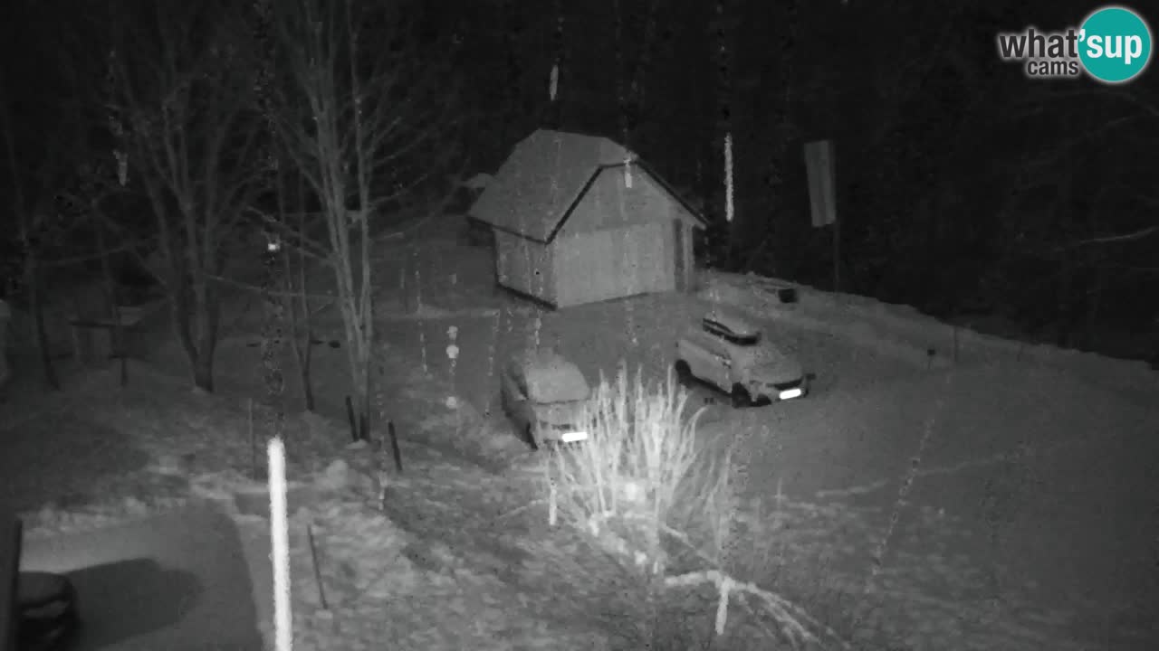 Spletna kamera Lukanja – Water Village | Pohorje Houses