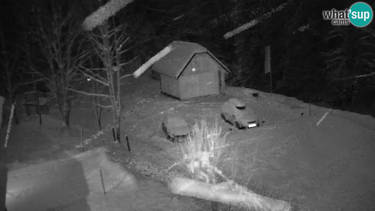 Webcam Lukanja – Pohorje houses a Water village