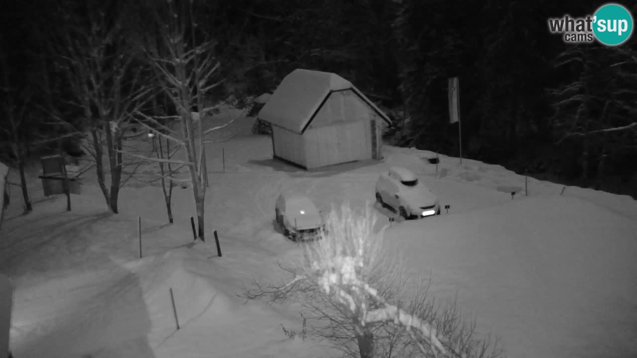 Webcam Lukanja – Pohorje houses a Water village