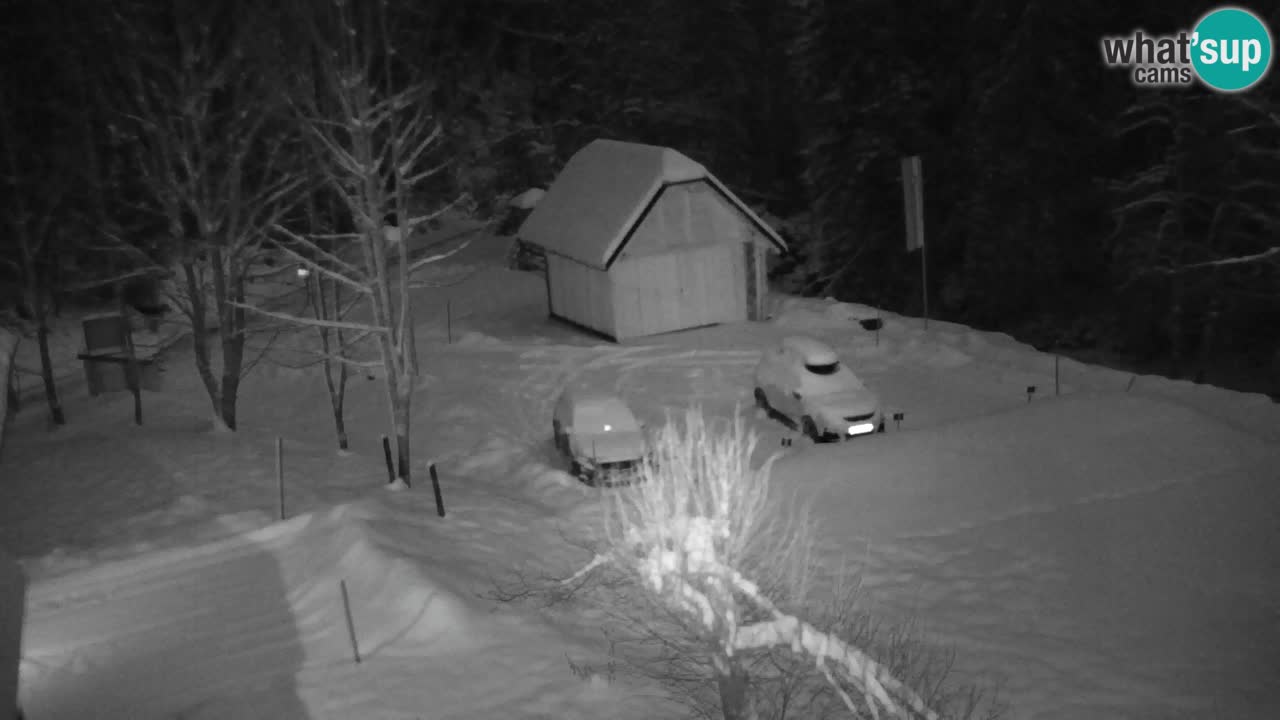 Webcam Lukanja – Pohorje houses a Water village