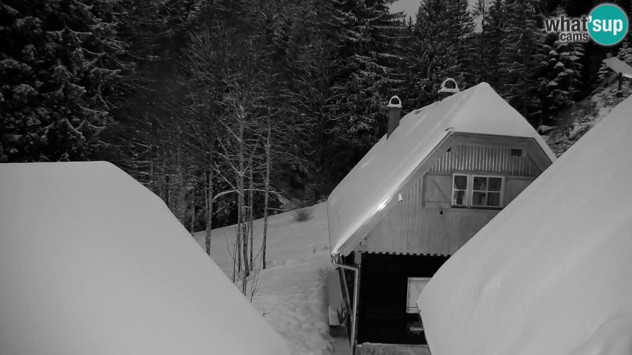 Webcam Lukanja – Pohorje houses a Water village