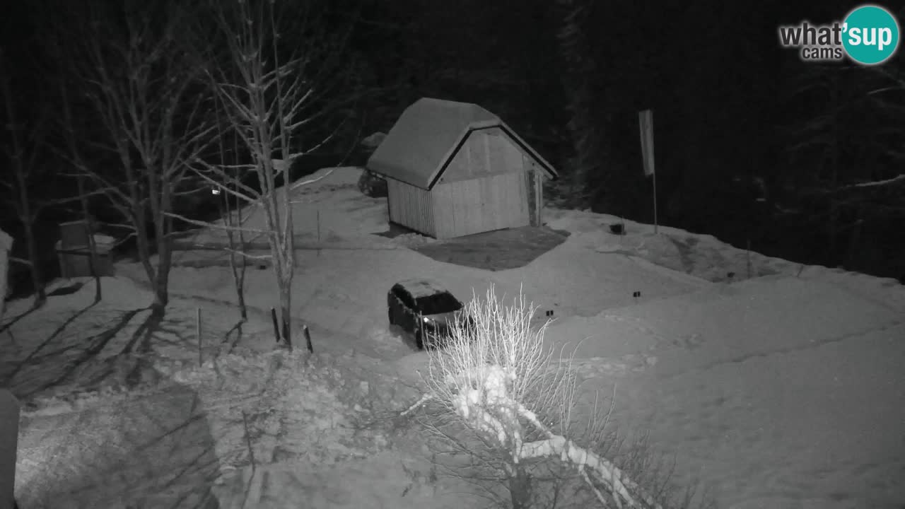 Webcam Lukanja – Pohorje houses a Water village