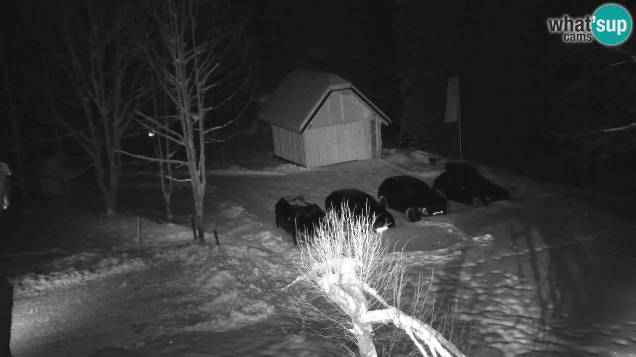 Webcam Lukanja – Pohorje houses a Water village