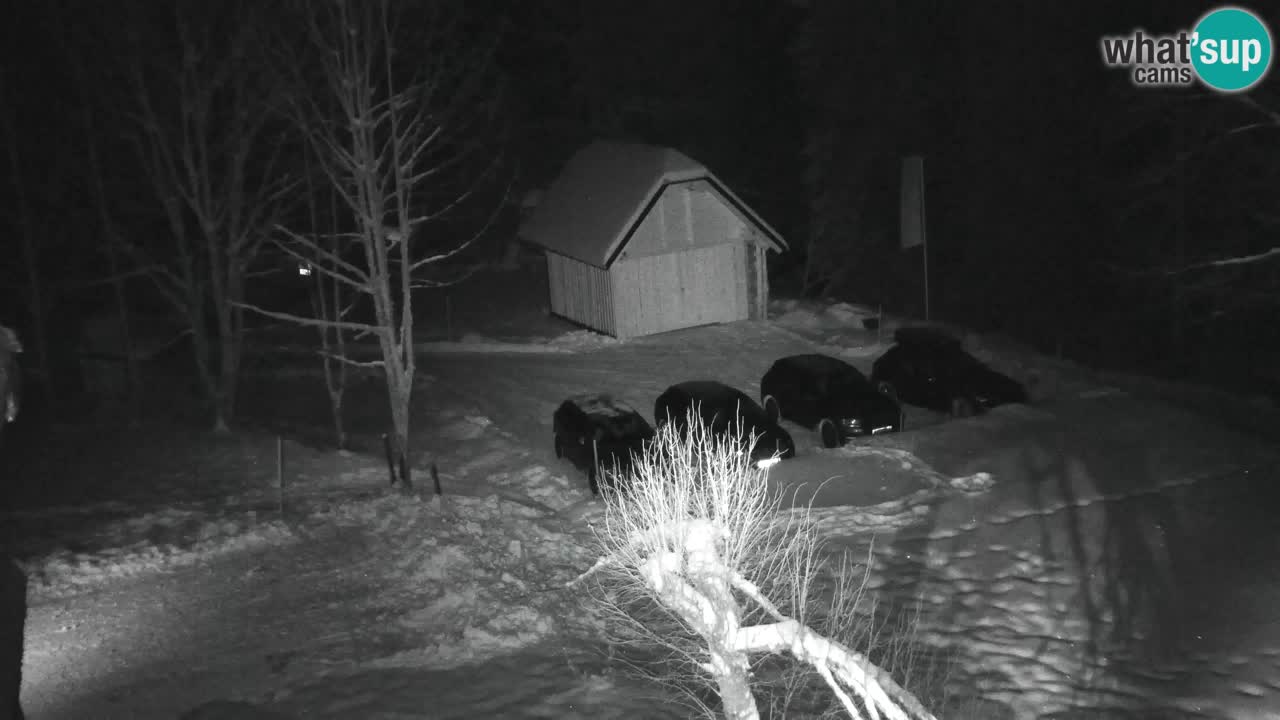 Webcam Lukanja – Pohorje houses a Water village