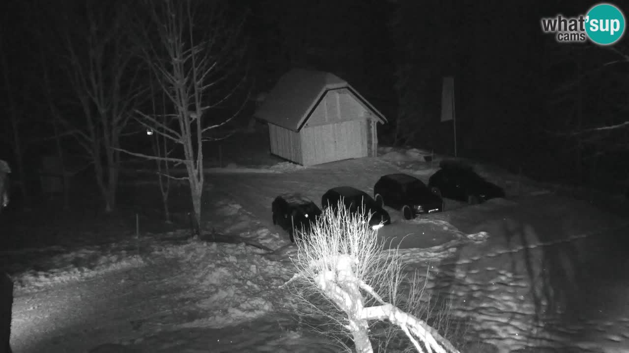 Webcam Lukanja – Pohorje houses a Water village