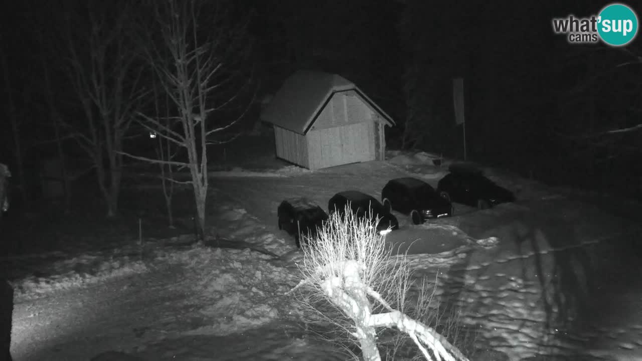 Webcam Lukanja – Pohorje houses a Water village