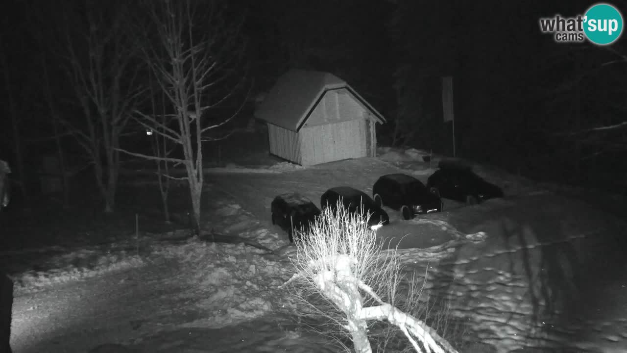 Webcam Lukanja – Pohorje houses a Water village