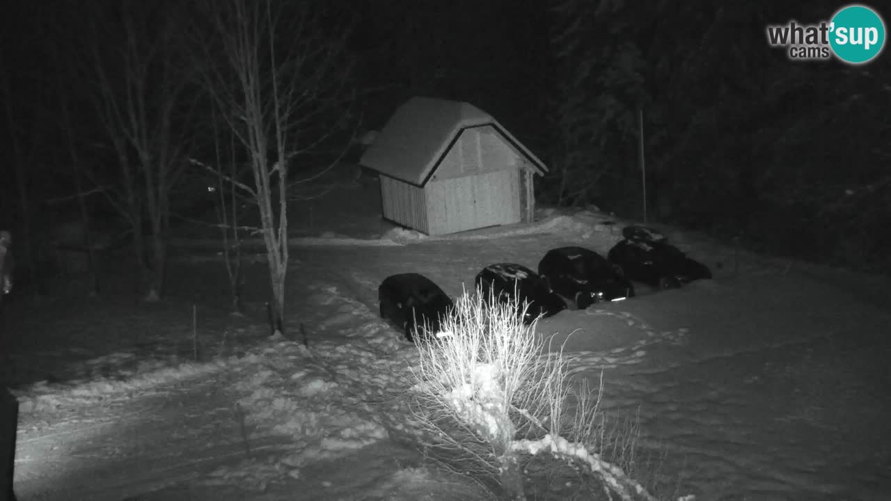 Webcam Lukanja – Pohorje houses a Water village