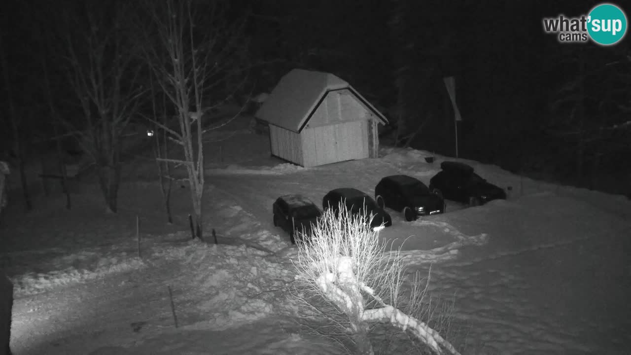 Spletna kamera Lukanja – Water Village | Pohorje Houses