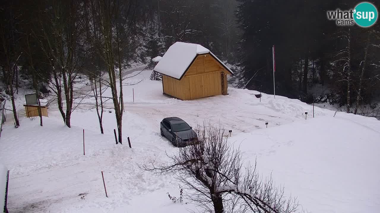 Webcam Lukanja – Pohorje houses a Water village