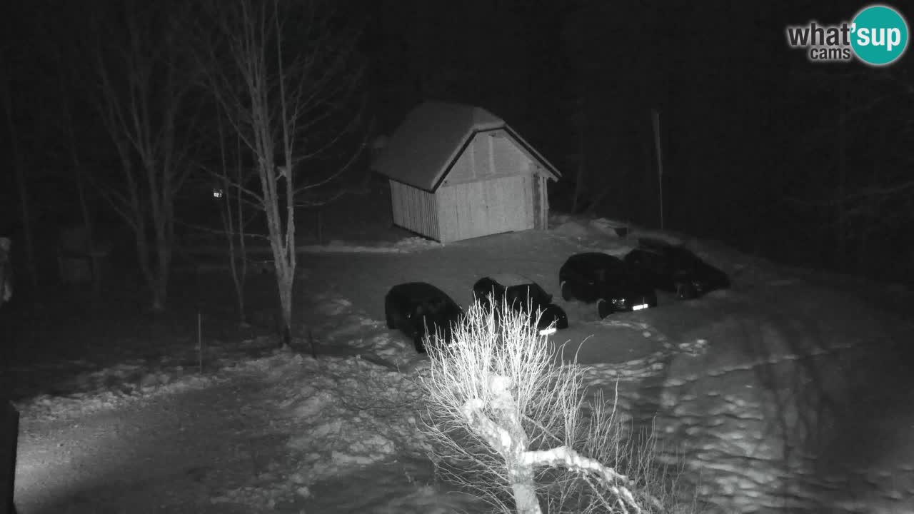 Webcam Lukanja – Pohorje houses a Water village