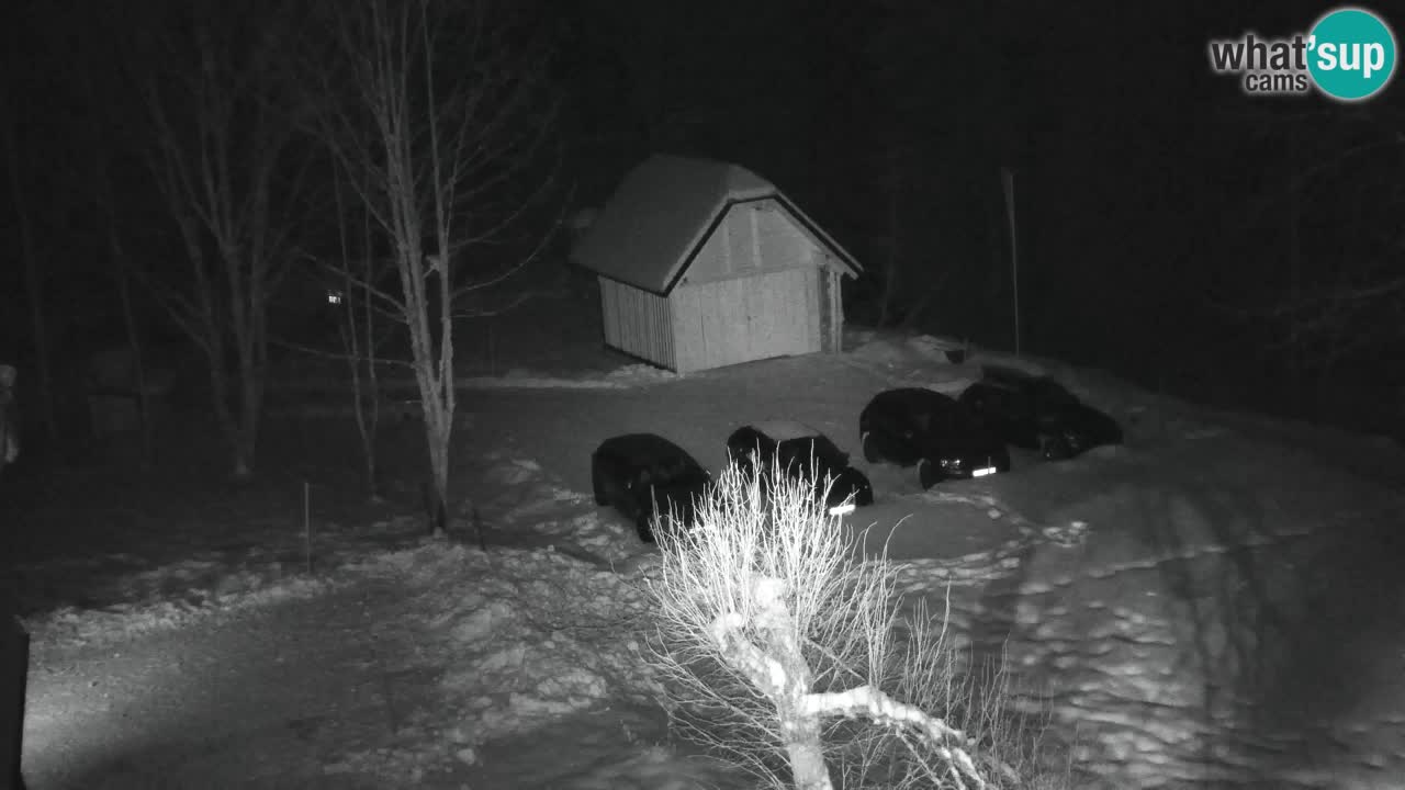 Webcam Lukanja – Pohorje houses a Water village