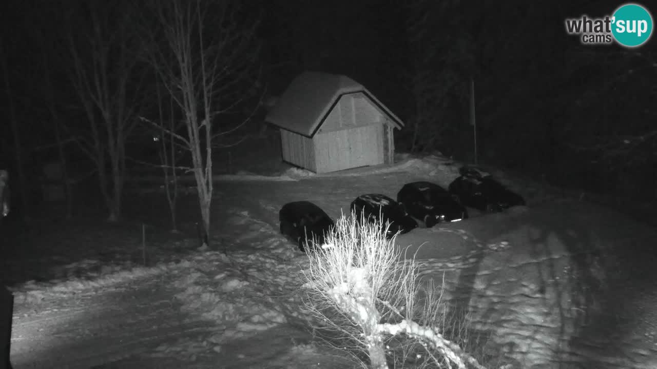 Webcam Lukanja – Pohorje houses a Water village