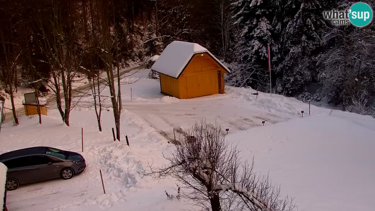 Spletna kamera Lukanja – Water Village | Pohorje Houses