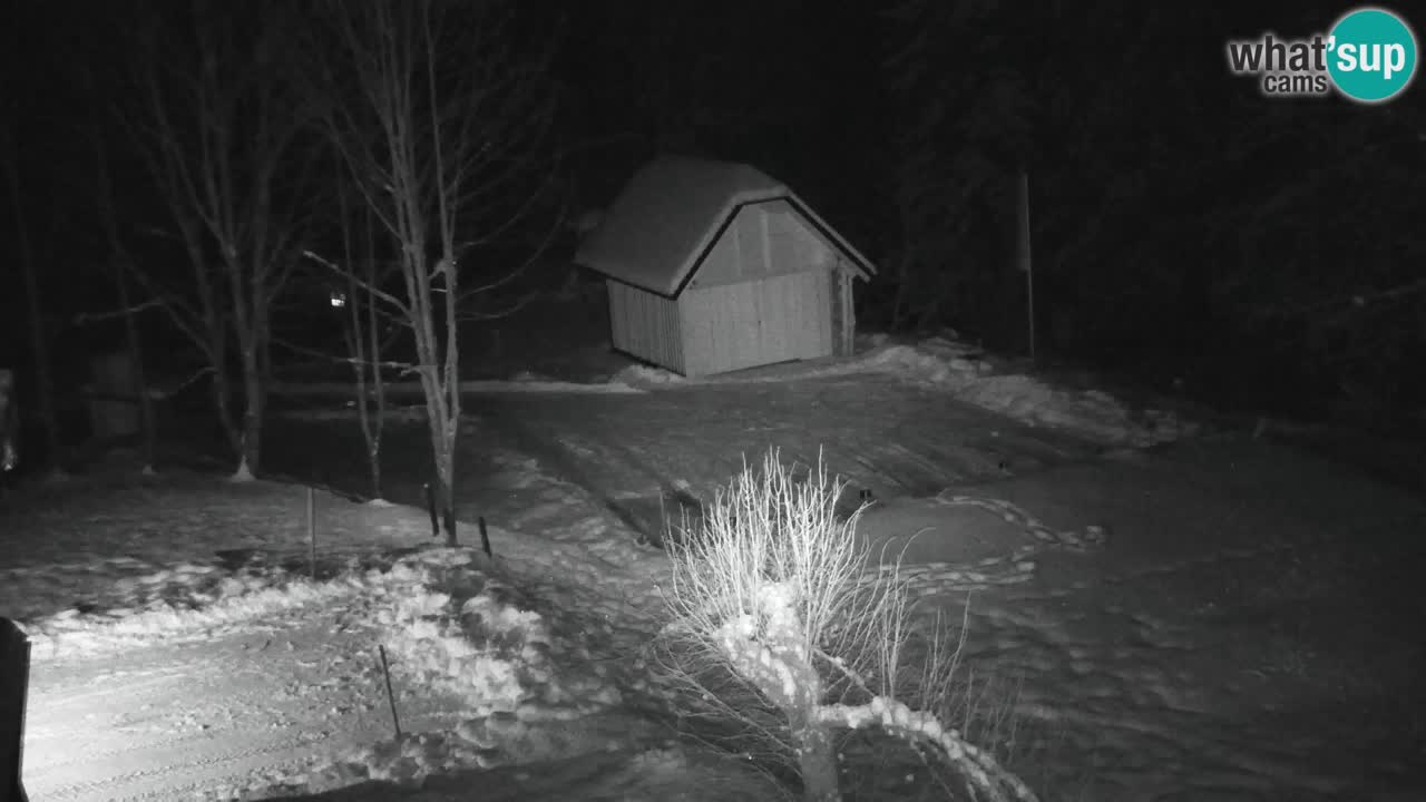 Webcam Lukanja – Pohorje houses a Water village