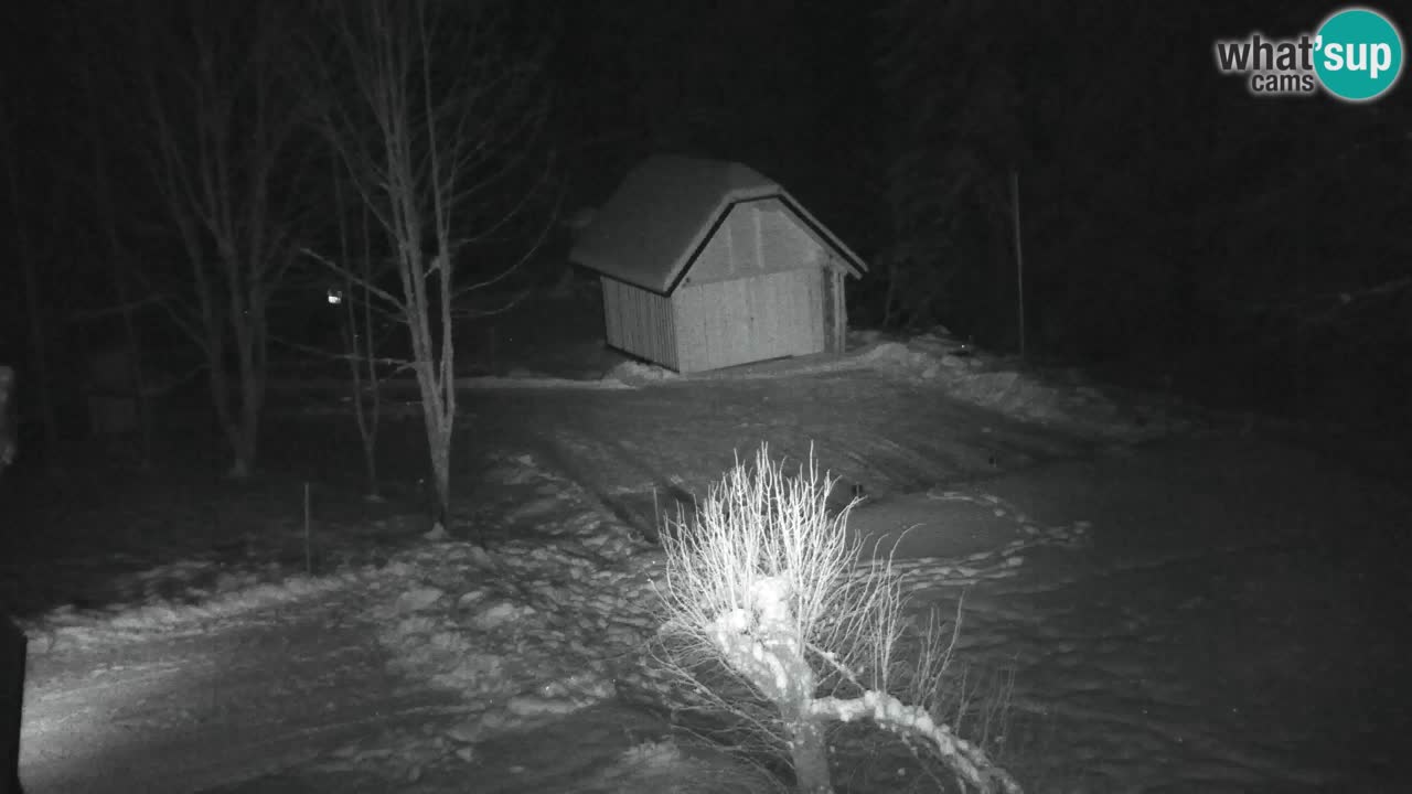 Webcam Lukanja – Pohorje houses a Water village