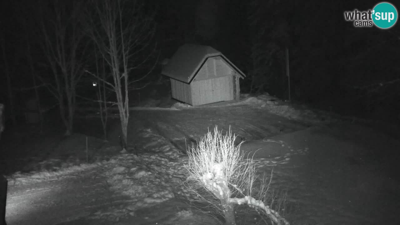 Webcam Lukanja – Pohorje houses a Water village