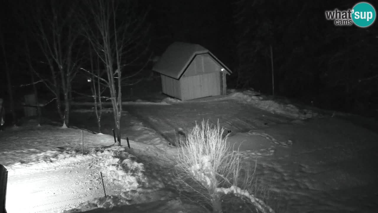 Webcam Lukanja – Pohorje houses a Water village