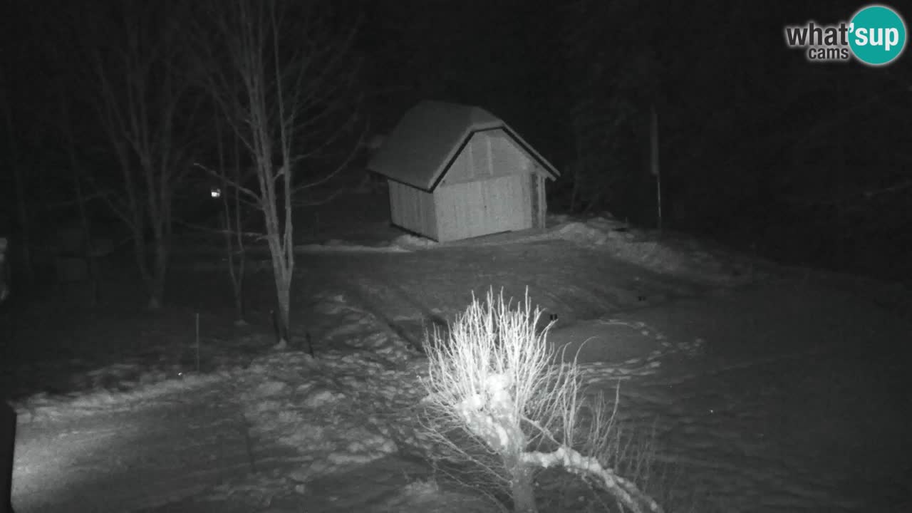 Webcam Lukanja – Pohorje houses a Water village