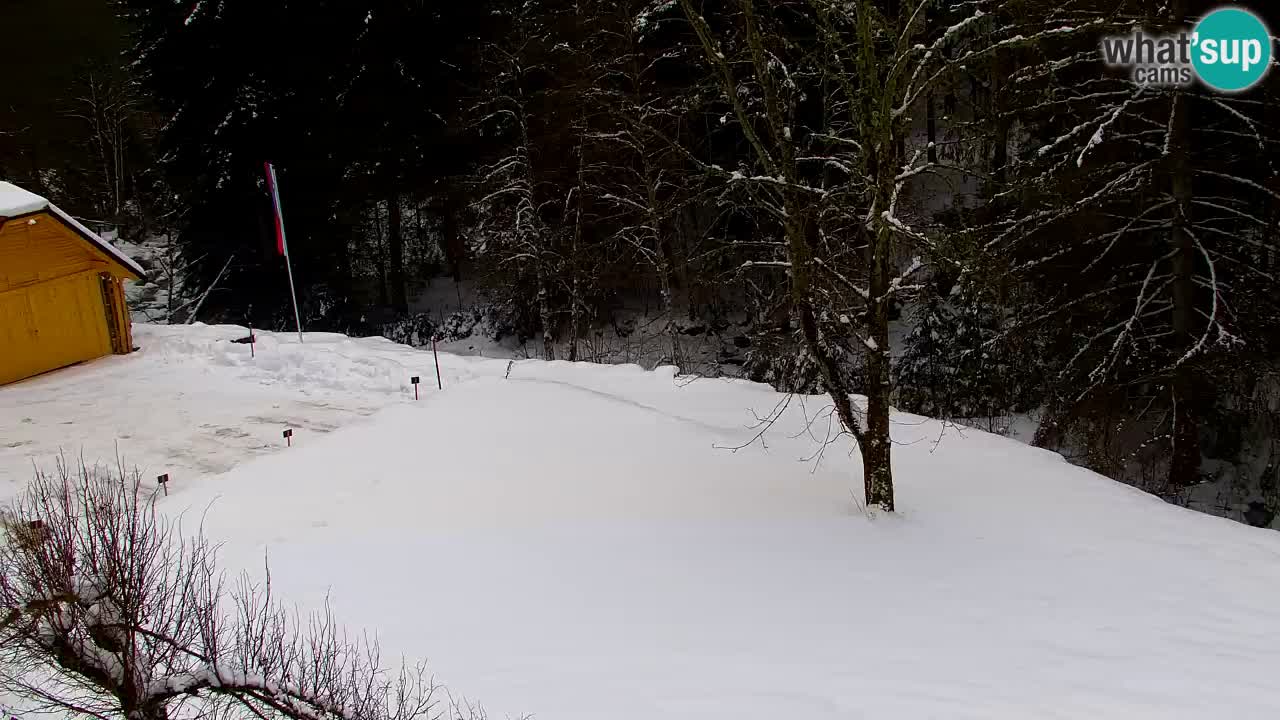 Webcam Lukanja – Pohorje houses a Water village