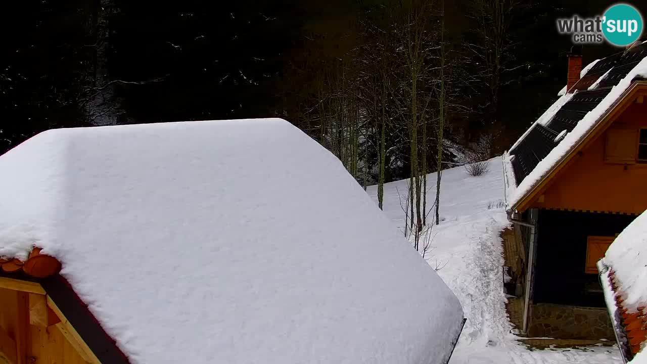 Spletna kamera Lukanja – Water Village | Pohorje Houses