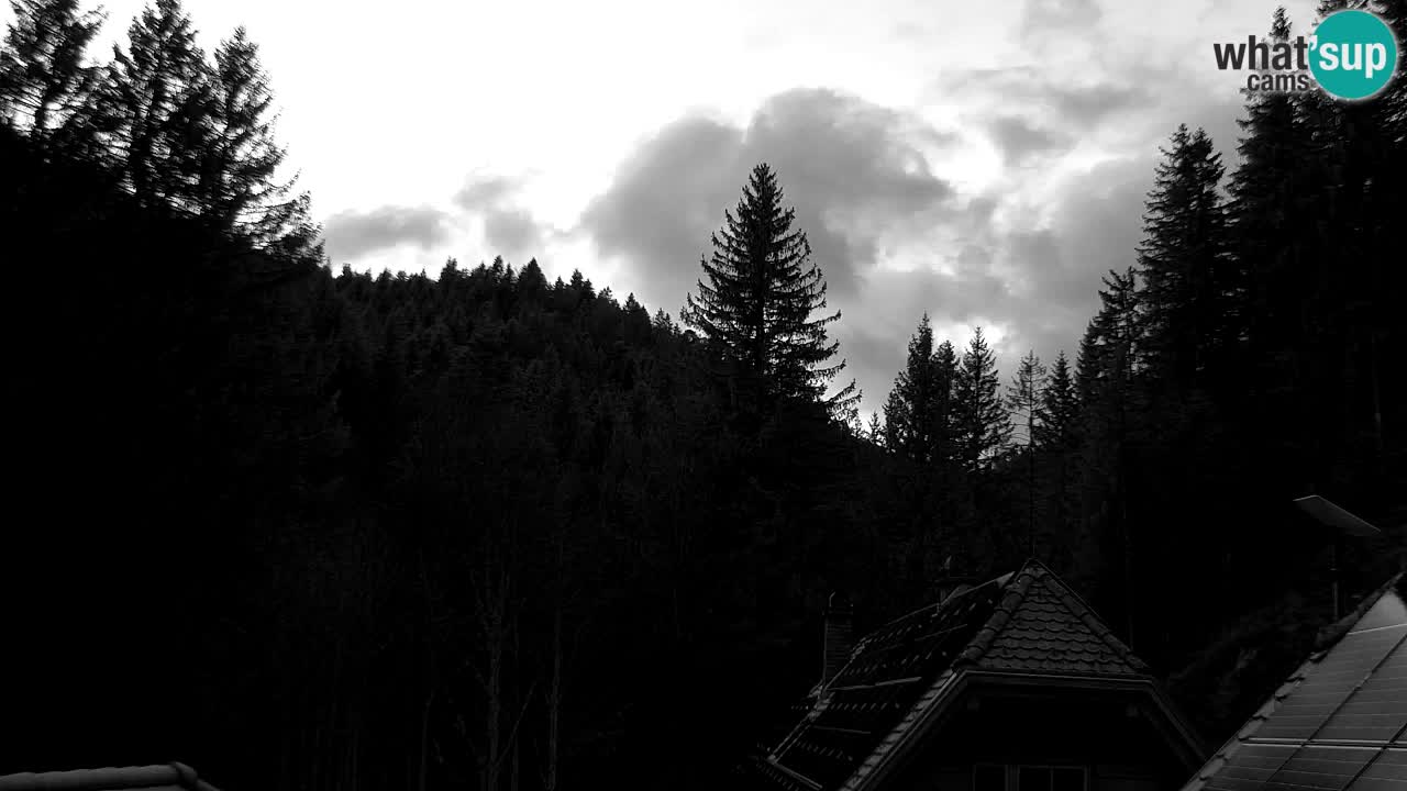 Webcam Lukanja – Pohorje houses a Water village