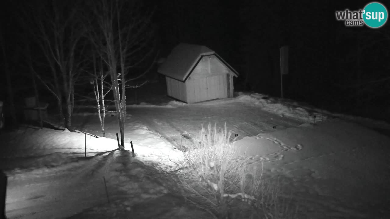 Webcam Lukanja – Pohorje houses a Water village