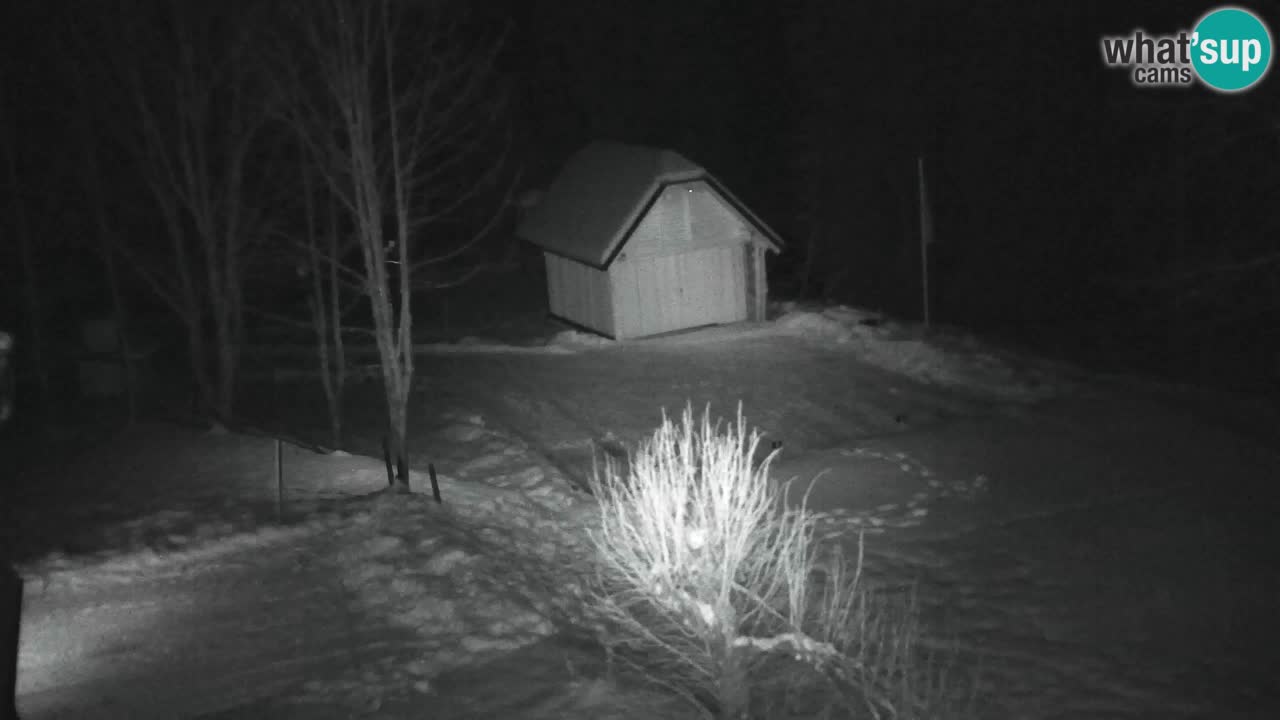 Webcam Lukanja – Pohorje houses a Water village