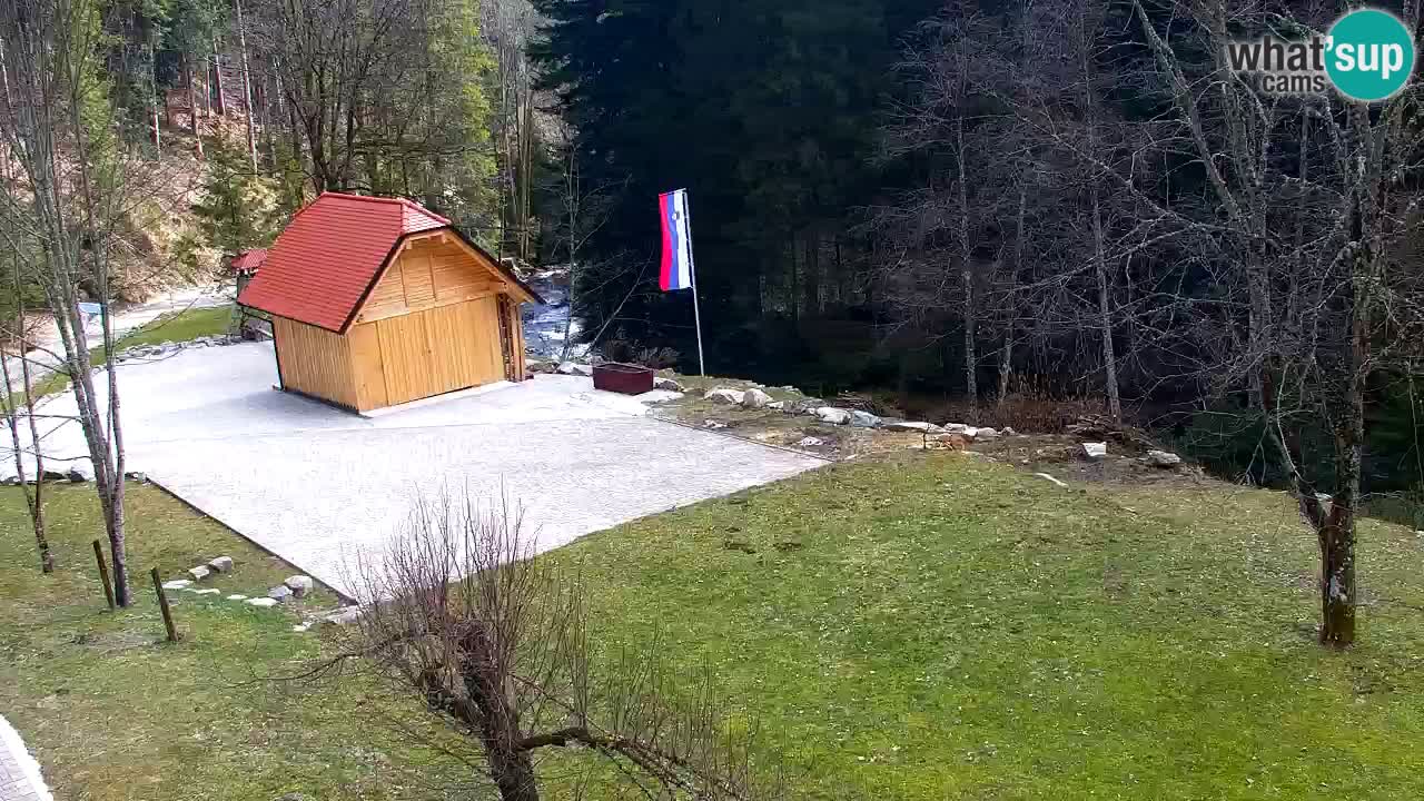 Webcam Lukanja – Pohorje houses a Water village