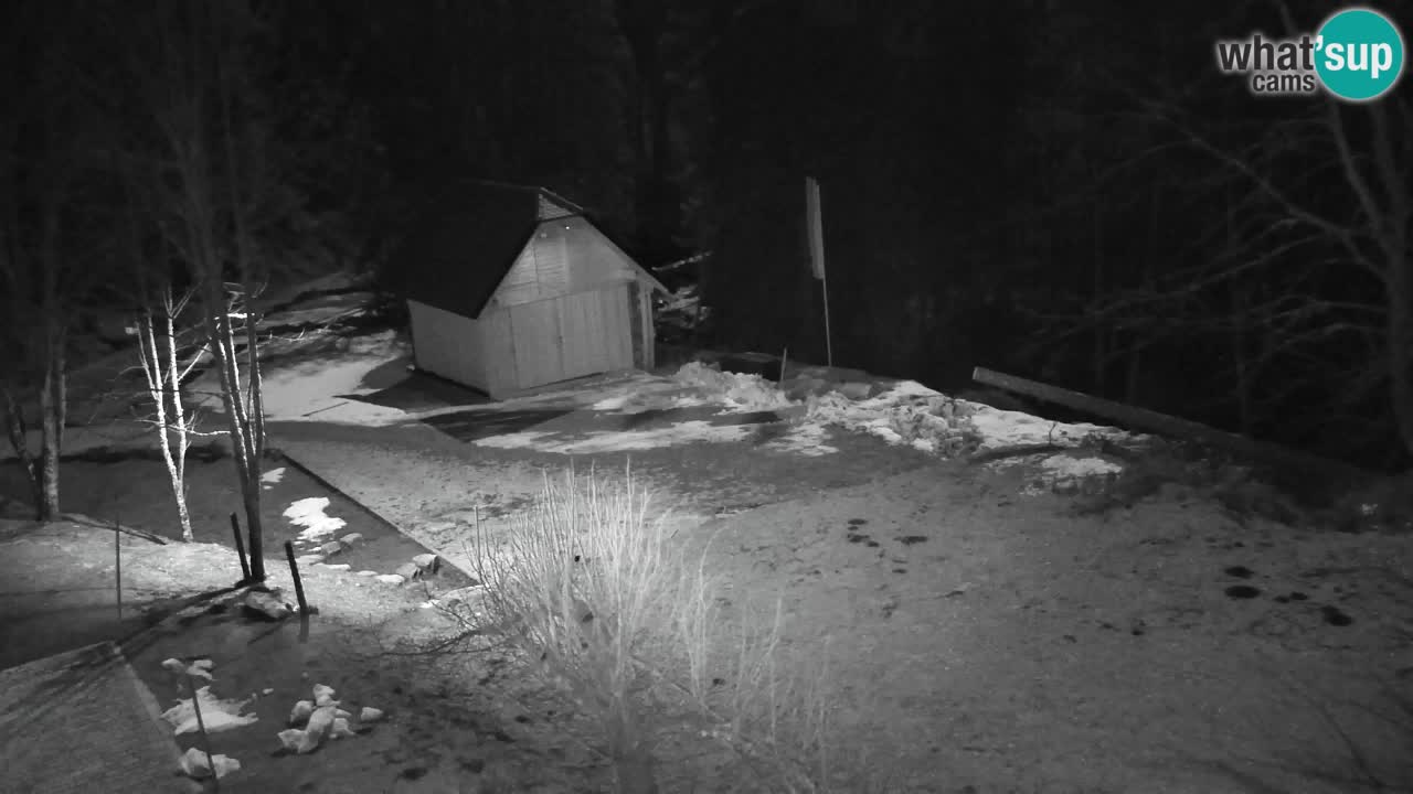 Webcam Lukanja – Pohorje houses a Water village