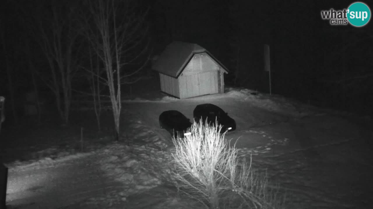 Webcam Lukanja – Pohorje houses a Water village