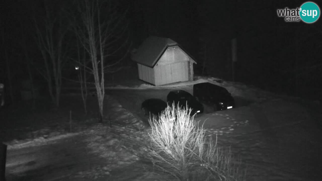 Webcam Lukanja – Pohorje houses a Water village