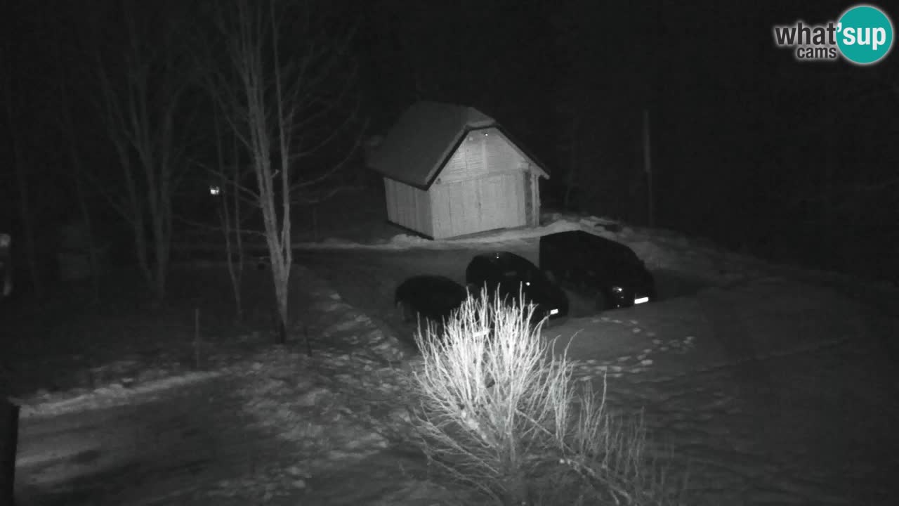 Webcam Lukanja – Pohorje houses a Water village