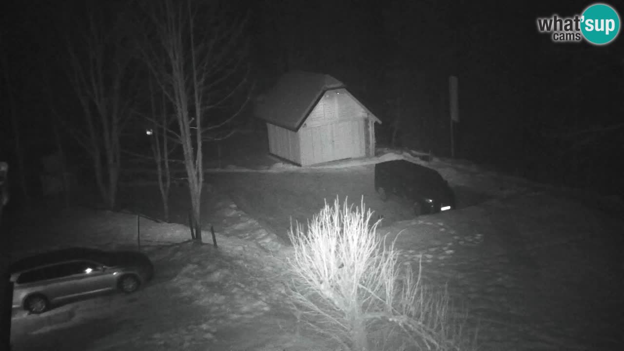 Webcam Lukanja – Pohorje houses a Water village