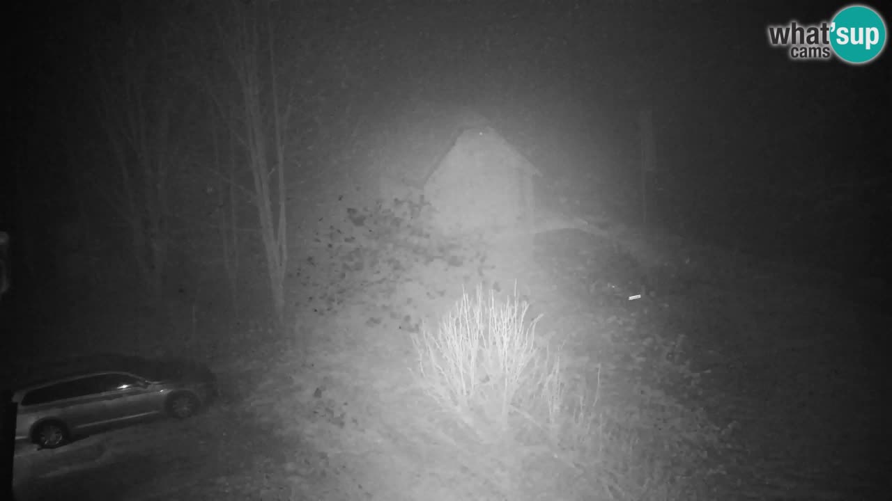 Webcam Lukanja – Pohorje houses a Water village