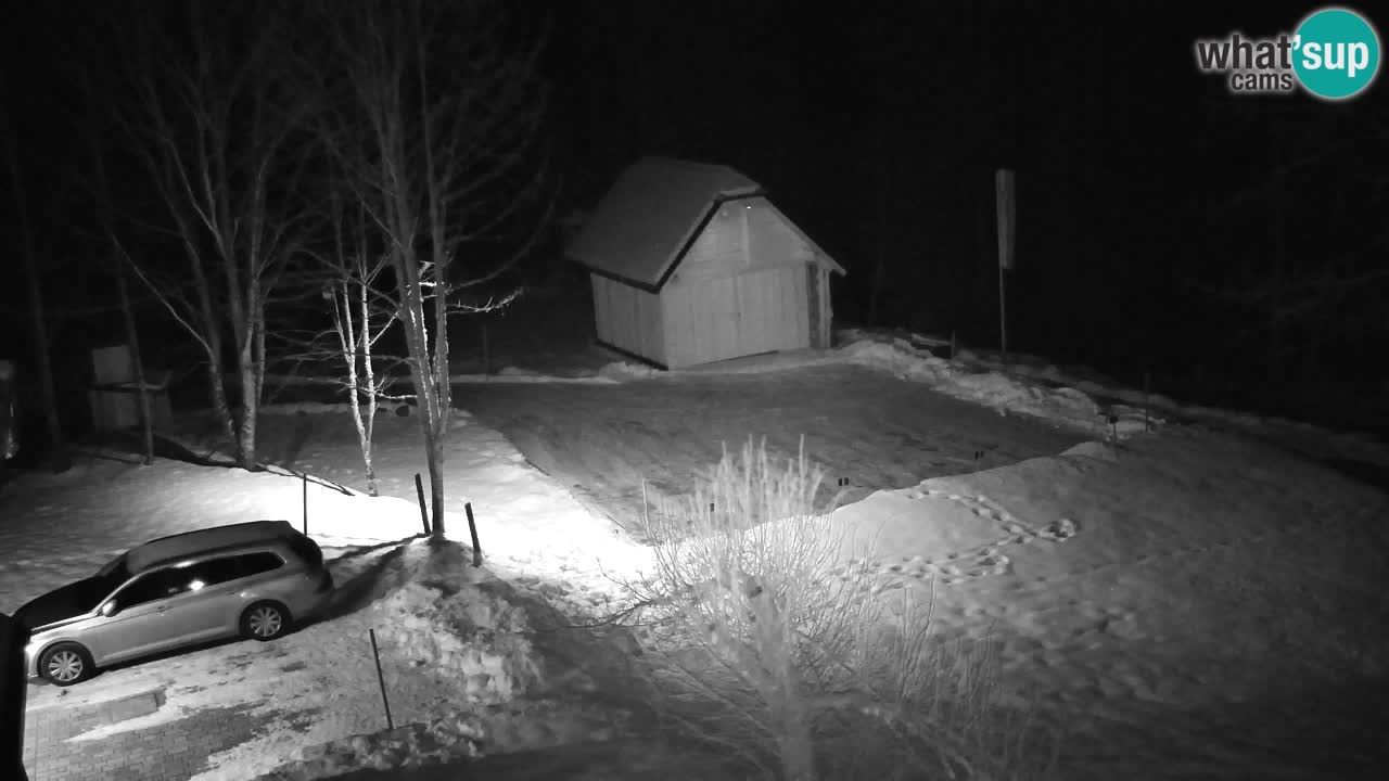 Webcam Lukanja – Pohorje houses a Water village